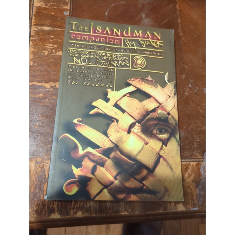 THE SANDMAN COMPANION by Hy Bender (Neil Gaiman) *First Edition*